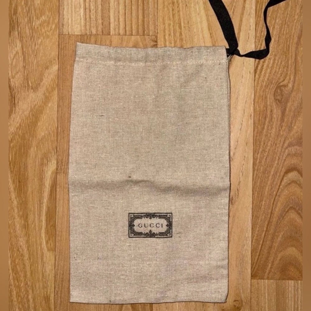 Brown and Black Small Gucci Dustbag Brown and Black Small Gucci Dustbag